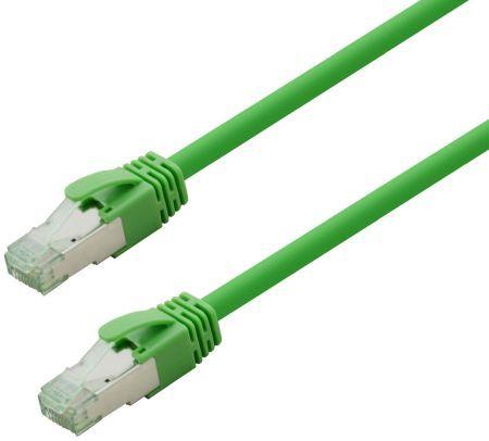 Produktbild Nambo Patchkabel S/FTP Cat 6a High Quality T138 GHMT ISO/IEC grün 15.0m (UTP, CAT6a, 1.50 m)