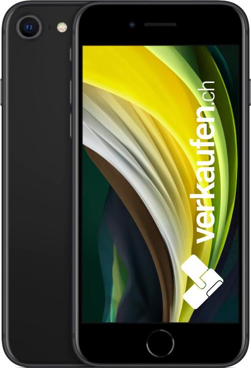 verkaufen.ch iPhone SE 2 (64 GB, Black, 4.70", 12 Mpx, Single SIM, A / Like new)