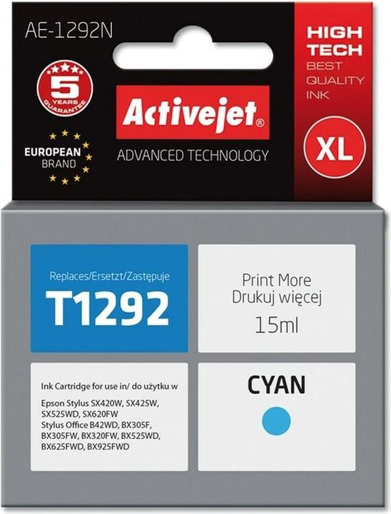 Produktbild Activejet AE-1292N Druckerpatrone (e) Kompatibel Hohe (XL-) Ausbeute (C)