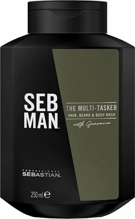 Actual product image Sebastian SEB MAN The Multitasker Shampoo 3 in 1 250ml (250 ml, Liquid shampoo)