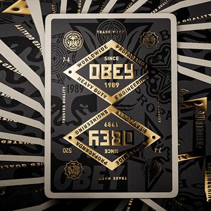 Actual product image Theory11 Obey Edition Playing Cards (English)