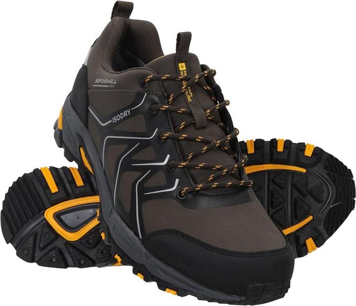 Actual product image Mountain Warehouse Mens Shadow Softshell Waterproof Walking Shoes (44)