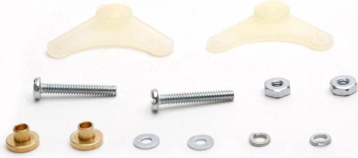 Image du produit Du-Bro Jeu de leviers de renvoi en nylon à 90° (2 pièces)