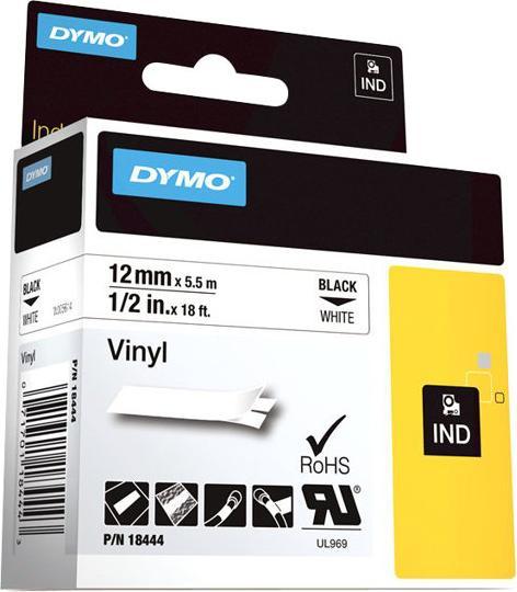 Actual product image Dymo 18444 Vinyl tape (1.20 cm, Black)