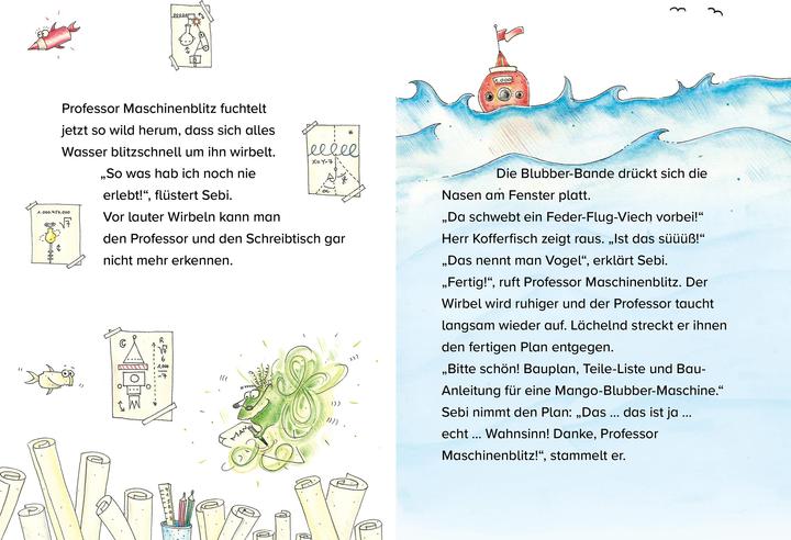Produktbild Kuschelflosse - Abenteuer tief im Meer - Die Blubber-Meisterschaft (Deutsch, Nina Müller, 2025)