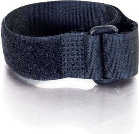 Immagine prodotto C2G 11in Hook / Loop Cable Management Straps - 12pk Black (Fascette in velcro, 280 mm, 12 pz.)