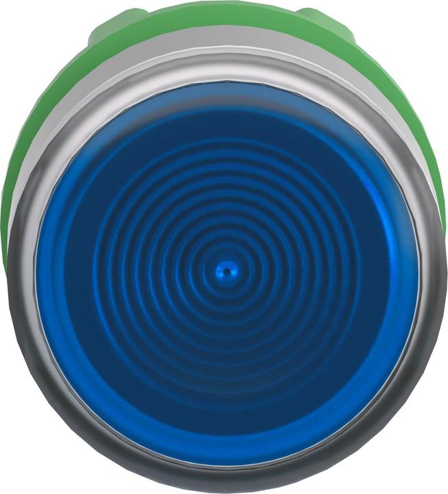 Actual product image Schneider Electric Illuminated pushbutton, front, grooved, ZB5AW363SC0