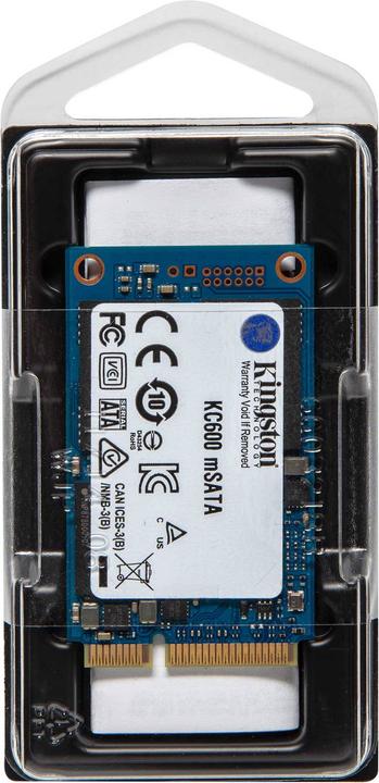 Produktbild Kingston KC600 (512 GB, mSATA)