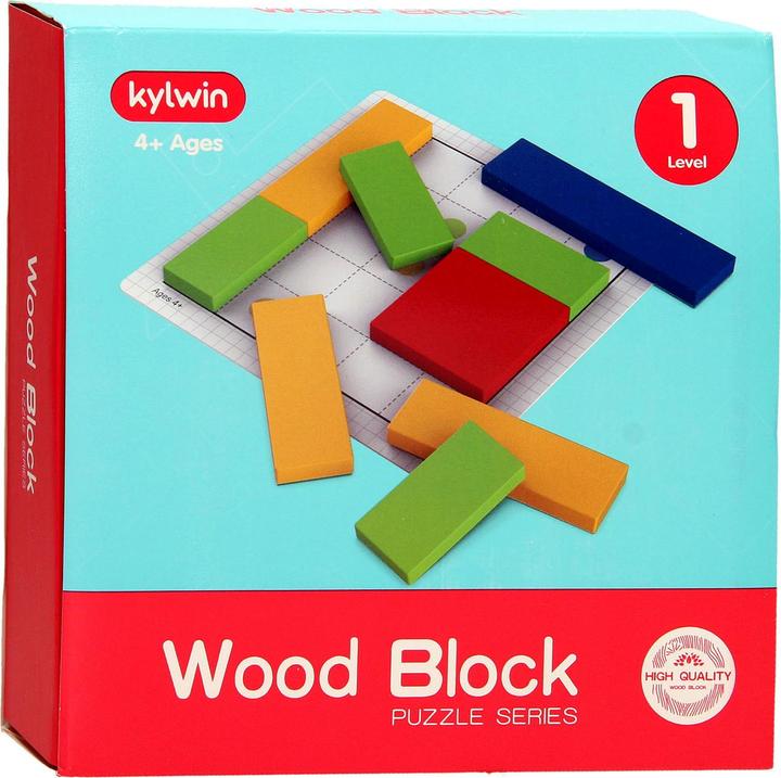 Actual product image IQ Puzzle Wood, Level 1