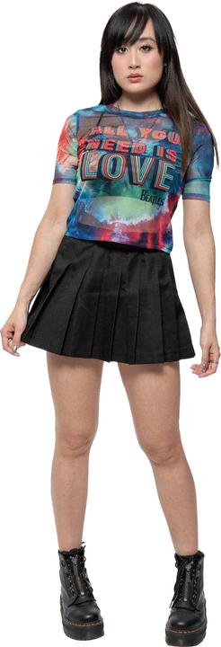 Immagine prodotto The Beatles Donna/Ladies All You Need Is Love Crop Top in rete (XS)