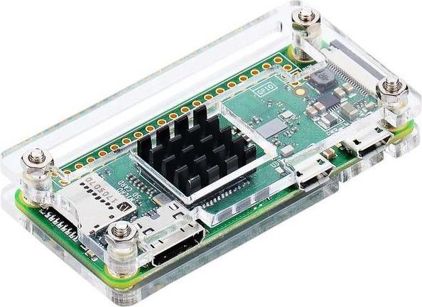 Produktbild HutoPi Case for Raspberry Pi zero (Transparent) (Gehäuse)