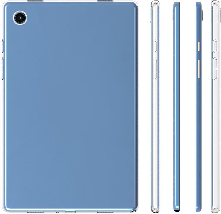 Actual product image Cazy Silicone Case Compatible with Samsung Galaxy Tab A8 - Soft TPU Protection - Transparent (Galaxy Tab A8)