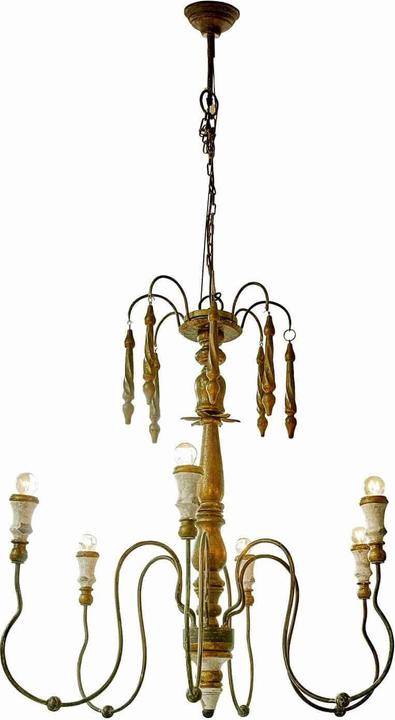 Loberon Lustre Kermique multicolore (93 cm)