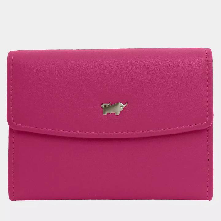 Actual product image Braun Büffel Joy wallet RFID protection leather 10.5 cm