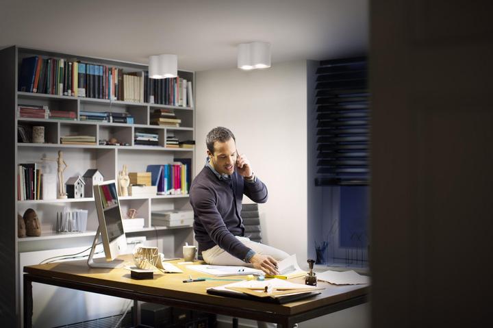 Image du produit Philips Pilier d'ambiance blanc (350 lm, GU10)