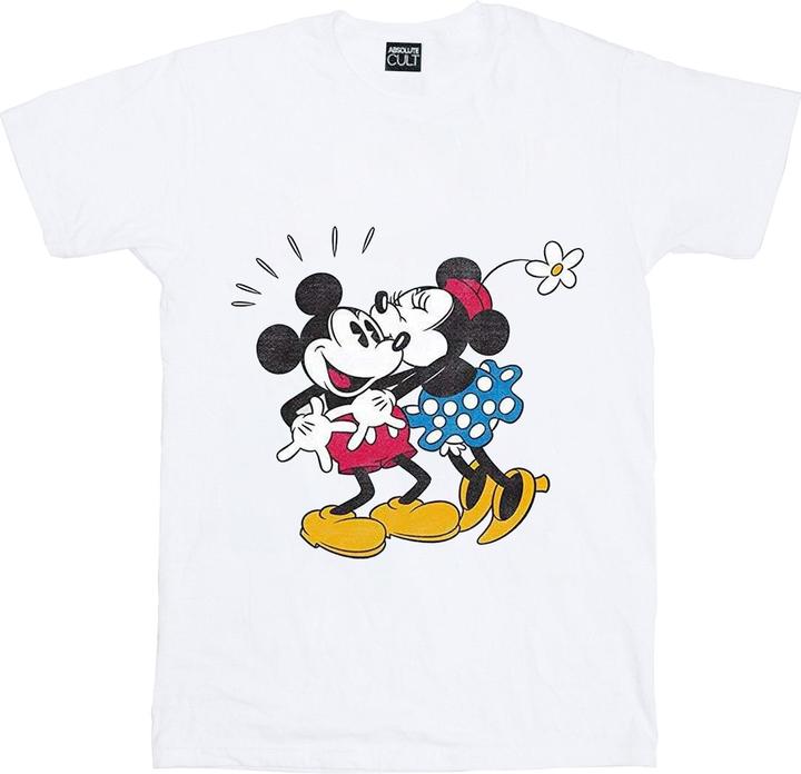 Disney Mickey Mouse Mickey And Minnie Kiss TShirt Jungen
