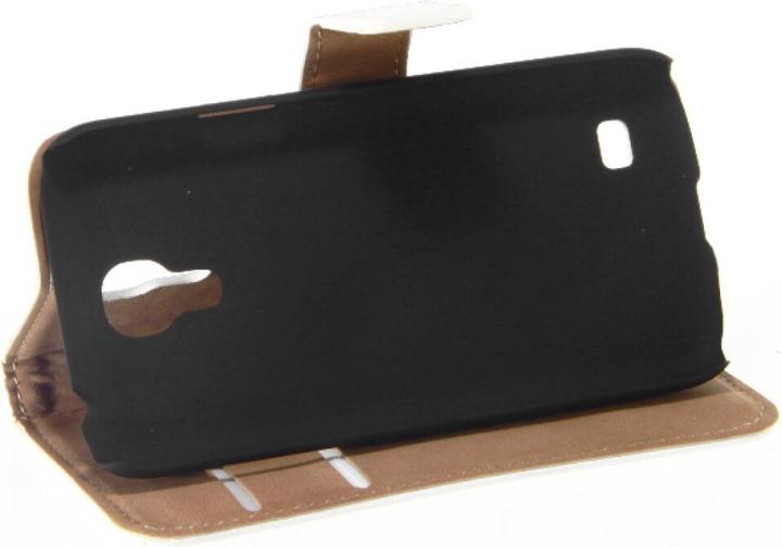 Immagine prodotto OEM Custodia a libro in pelle sottile per Galaxy S4 mini - Bianco (Samsung Galaxy S4 Zoom)