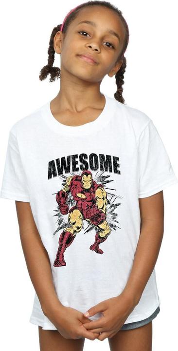 Produktbild Awesome Iron Man TShirt Mädchen (128)