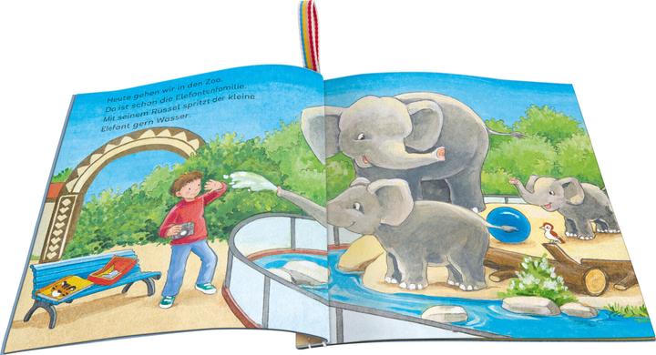 Produktbild Ravensburger Mein Knuddel-Knautsch-Buch: Besuch im Zoo robust, waschbar und federleicht. Praktisch für zu Hause (Deutsch)