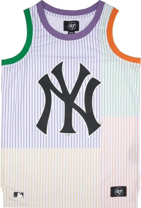 47 Brand Mesh Tank Top - GRAFTON NY Yankees pinstriped - XXL (XXL)