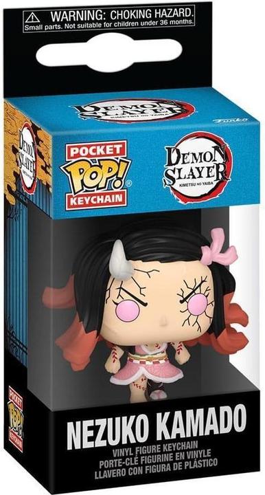 Immagine prodotto Funko Demon Slayer: Kimetsu no Yaiba POP! Vinyl Schlüsselanhänger 4 cm Nezuko(Demon Form) Display (12)