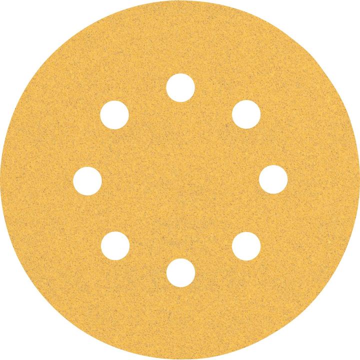 Actual product image Bosch Professional Zubehör Expert C470 Sandpaper with 8 holes for random orbital sander, 125 mm, G 100, 50 pcs. (100)