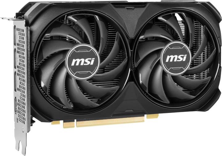 Actual product image MSI GeForce RTX 4060 Ti Ventus 2X Black 8G OC, 8192 MB GDDR6 (8 GB)