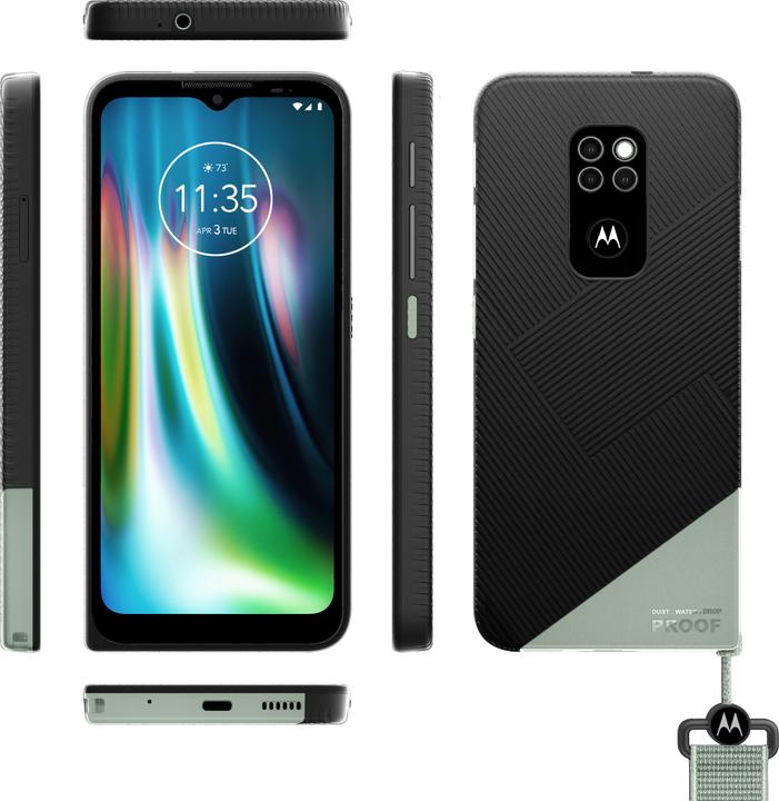 Produktbild Motorola Defy (64 GB, Forged Green, 6.50", Dual SIM, 48 Mpx, 4G)