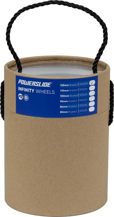 Produktbild Powerslide Skateboard Wheels Infinity 6-Pack 2023 (125 mm)