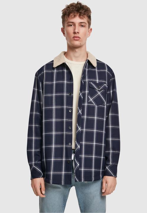 Actual product image Urban Classics Sherpa Lined Shirt Jacket (XXL)