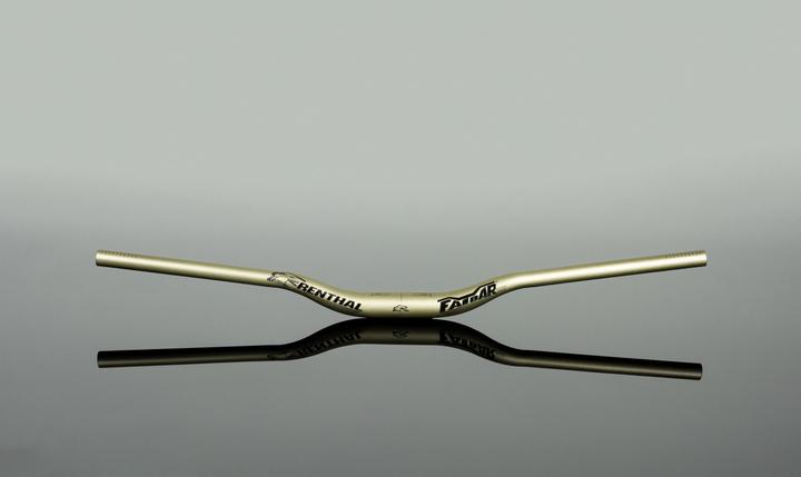 Actual product image Renthal V3 Fatbar Riser Handlebar, 35.0, 800x30mm, gold (30 mm)
