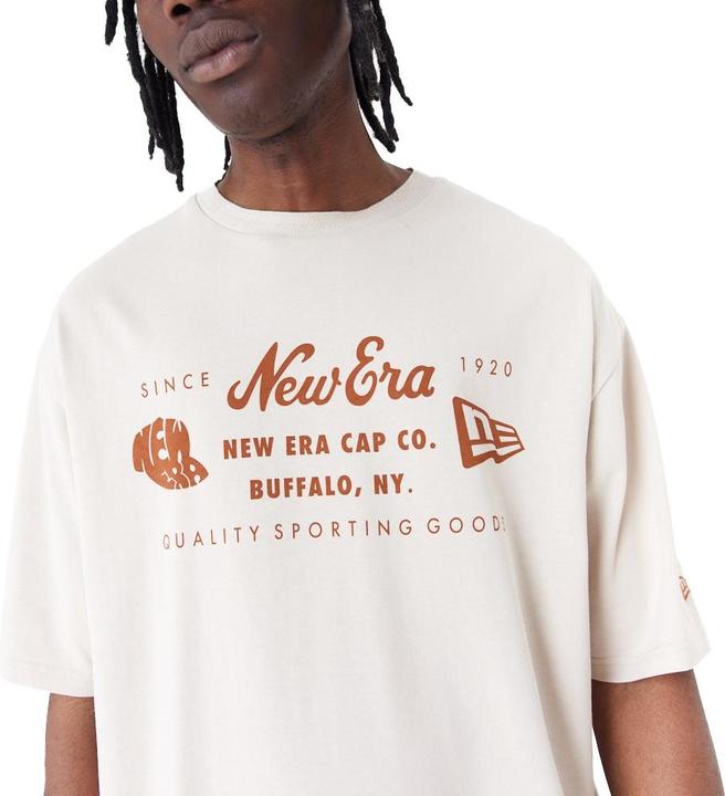 Immagine prodotto New Era Camicia oversize - HERITAGE PATCH stone beige (XXL)