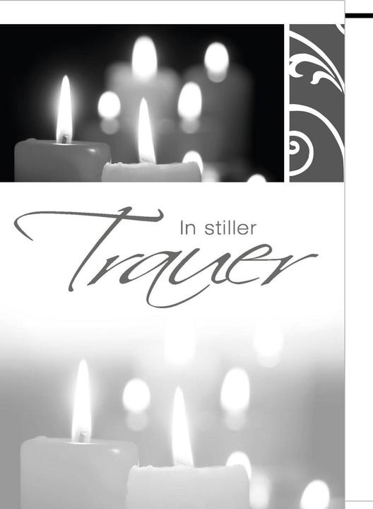 Produktbild Braun + Company Trauerkarte (1 Stk.)