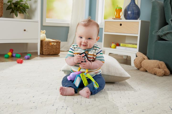 Actual product image Fisher-Price Laugh & Learn Play & Go Activity Keys (Finnish, English, Norwegian, Swedish, Danish)