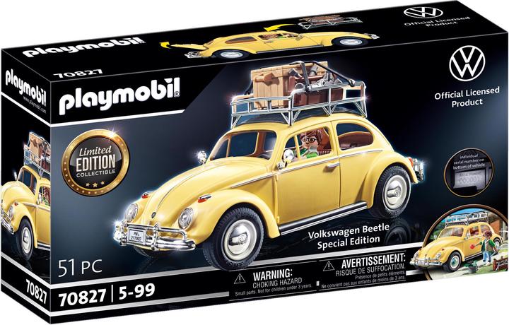 Image du produit Playmobil Coccinelle Volkswagen - Edition spéciale (70827, Voiture populaire Playmobil)