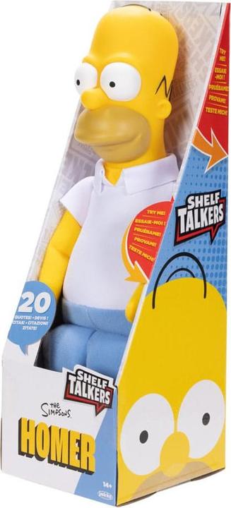 Produktbild Jakks Pacific Simpsons Plüschfigur sprechend Homer 33 cm *Englische Version* (33 cm)