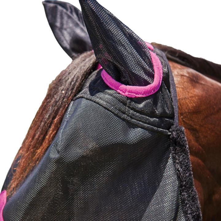 Actual product image Weatherbeeta Comfitec Deluxe Mesh Durable Horse Fly Mask With Ears