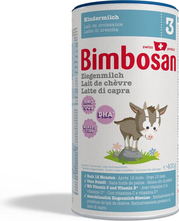 Produktbild Bimbosan Ziegenmilch 3 Kindermilch (400 g)