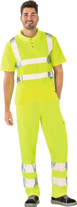 Actual product image Planam High-visibility polo shirt (M)