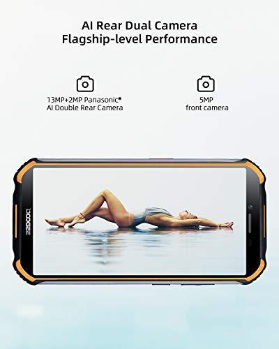 Produktbild Doogee S40 Pro (64 GB, Orange, Black, 5.45", Hybrid Dual SIM, 13 Mpx, 4G)