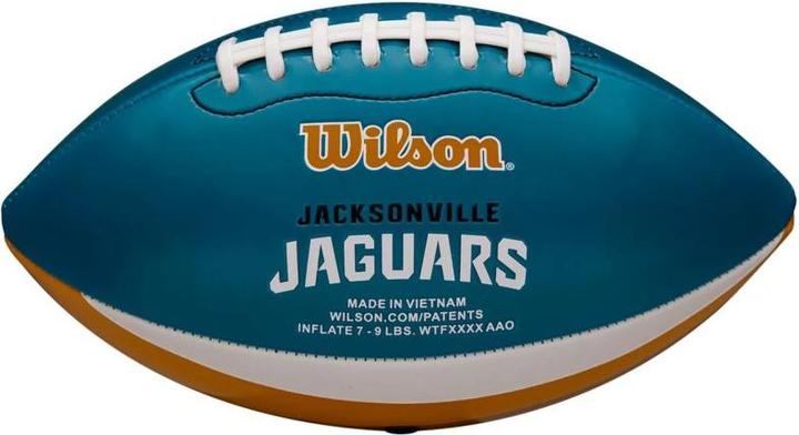 Actual product image Wilson NFL Team Peewee Jacksonville Jaguars Mini Jr Ball