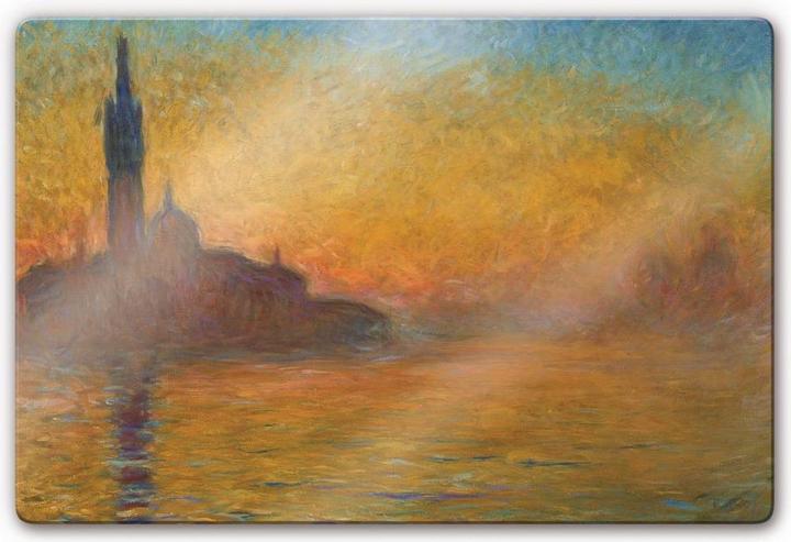 Actual product image Trenddeko Monet - Venice at sunset (60 x 40 cm)