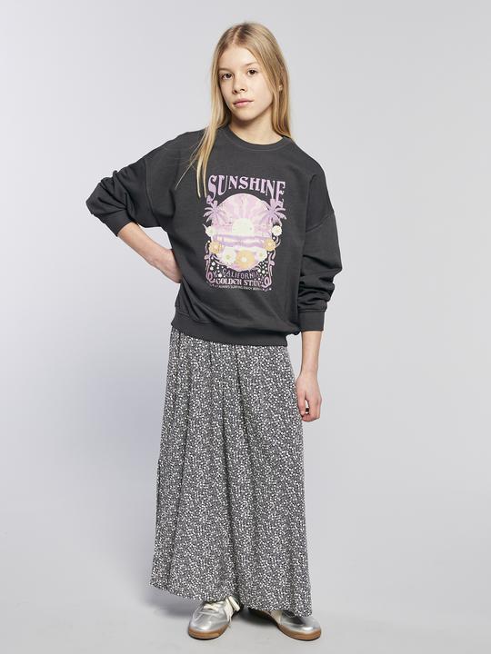 Actual product image Jonen Mädchen Oversized-Sweatshirt Vintage Wash (128)