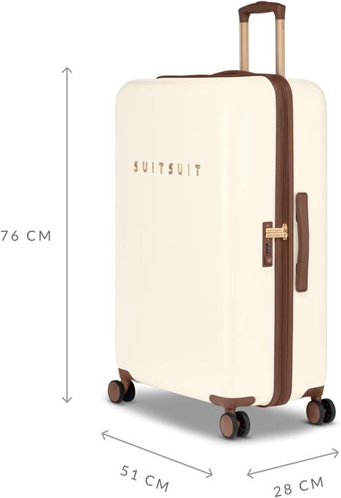 Immagine prodotto Suitsuit - Fab Seventies - Bianco antico - Custodia da viaggio (76 cm) (94 l)