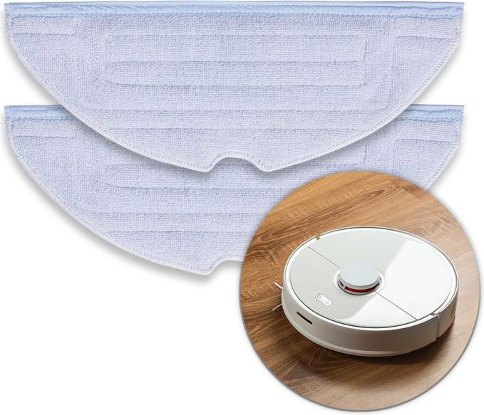 Produktbild Hermex Alternative Wischtücher für Roborock S7 series Mop Aufsatz 2er Pack