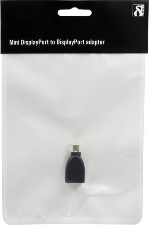 Immagine prodotto Deltaco MDP-DP Cavo adattatore Mini Displayport Displayport Nero (Mini DP)