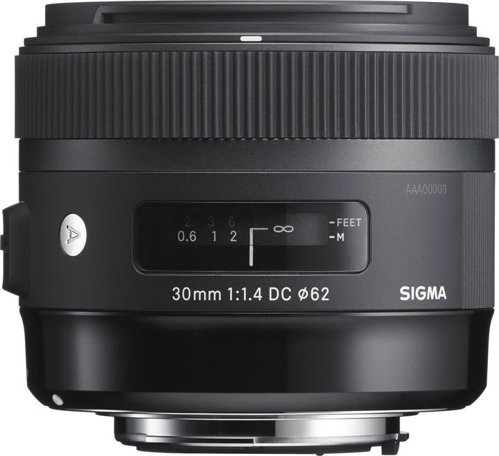 Image du produit Sigma 30mm, f/1.4 DC HSM ART, Canon EF-S (Canon EF-S, APS-C / DX)