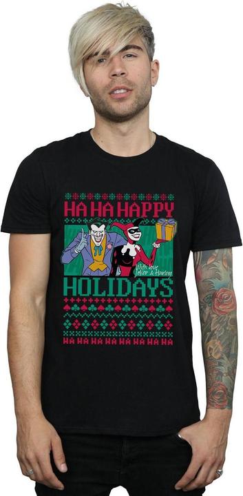 Produktbild Joker And Harley Quinn Ha Ha Happy Holidays TShirt (5XL)