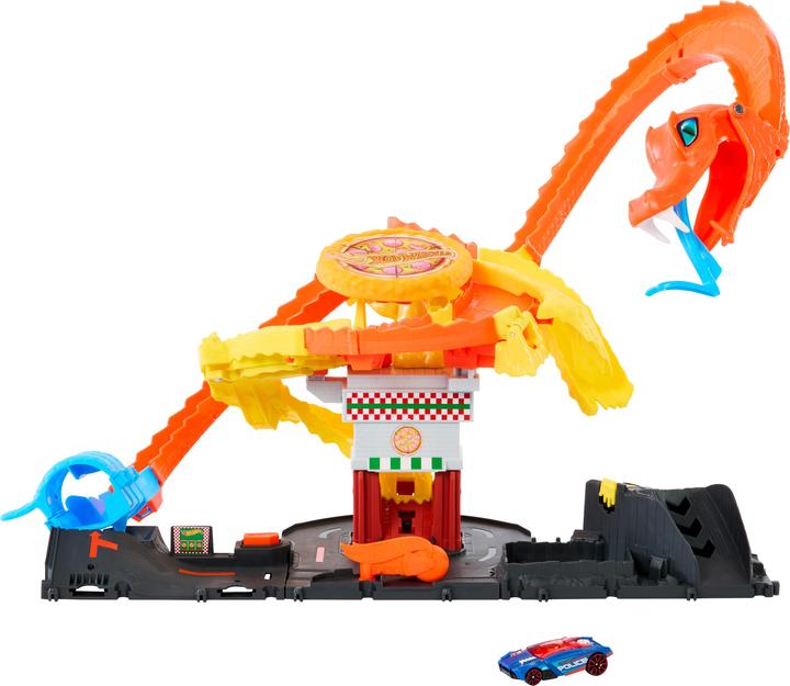 Hot Wheels City Cobra Slam Pizza Attack