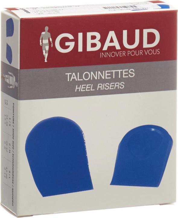 Gibaud Ferseneinlagen Silikon blau (Fussdeodorant & -puder)